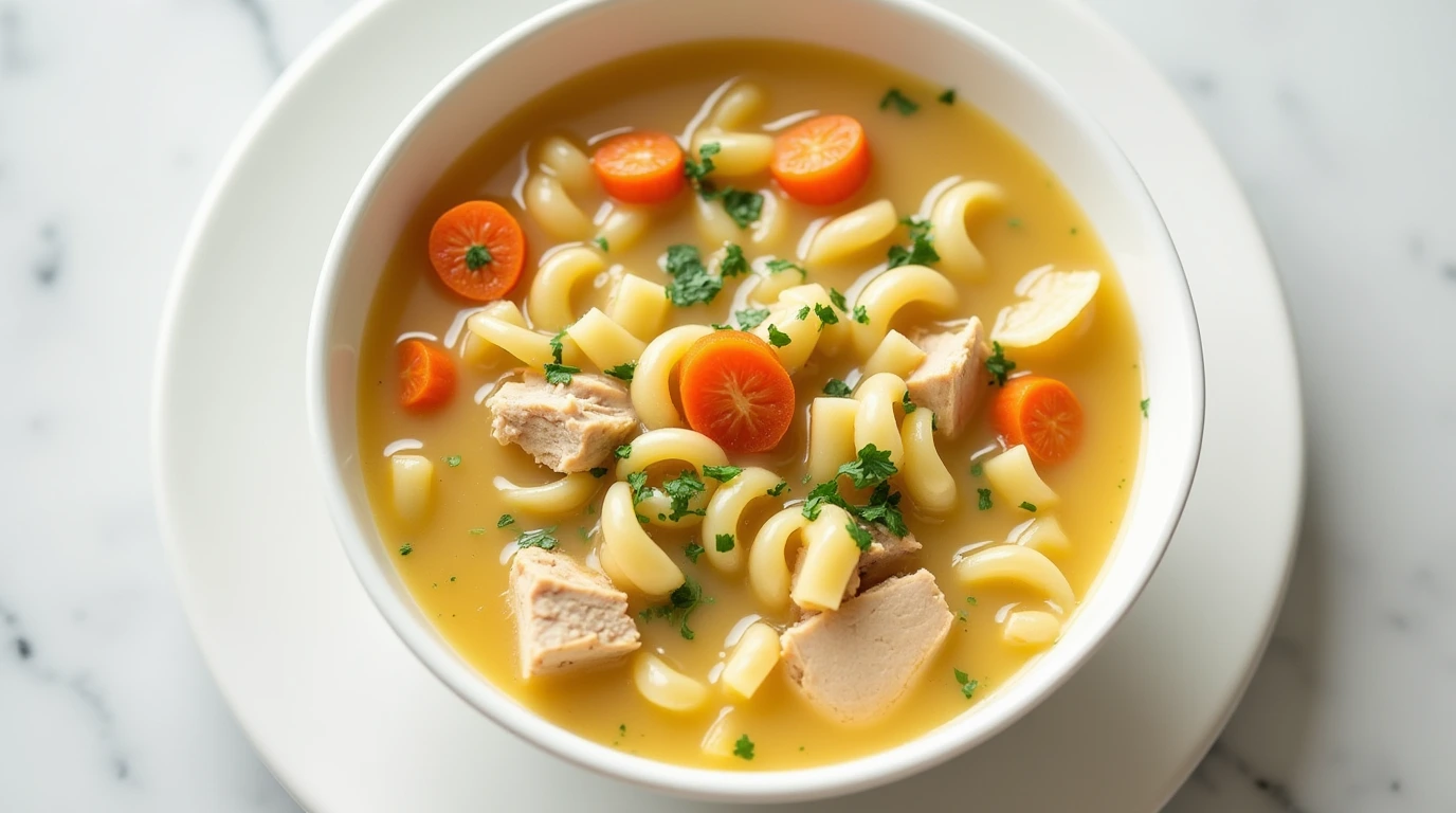 Creamy Chicken Noodle Soup