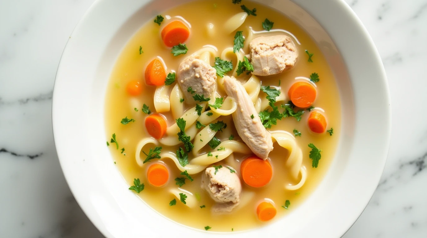 Creamy Chicken Noodle Soup