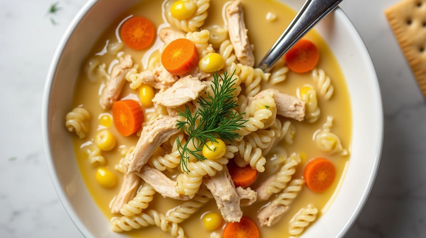 Creamy Chicken Noodle Soup