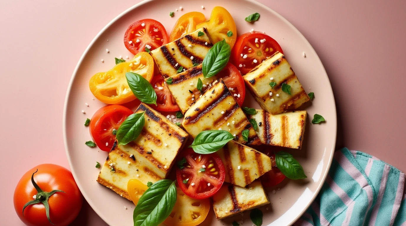 Grilled Halloumi Cheese