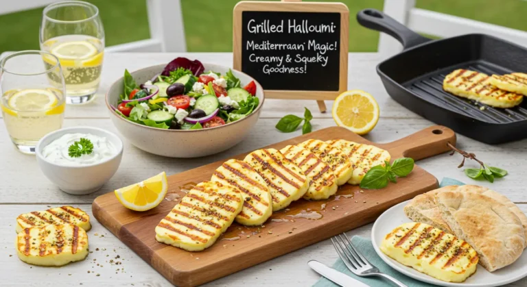 Grilled Halloumi Recipe