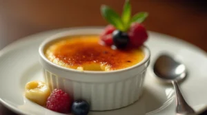 crème brûlée made of