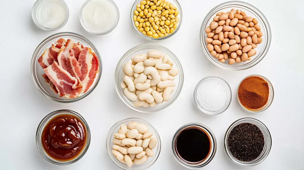 Ingredients for Baked Beans