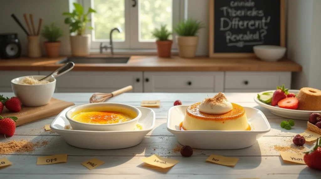 The Difference Between Crème Brûlée and Custard