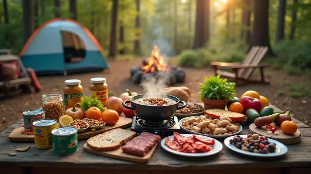 food is good for camping without a fridge