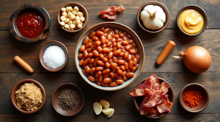 ingredients for baked beans