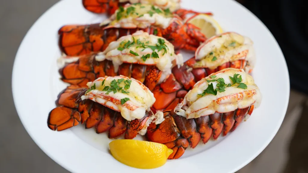 Perfectly cooked lobster tails Lobster Tail Recipe