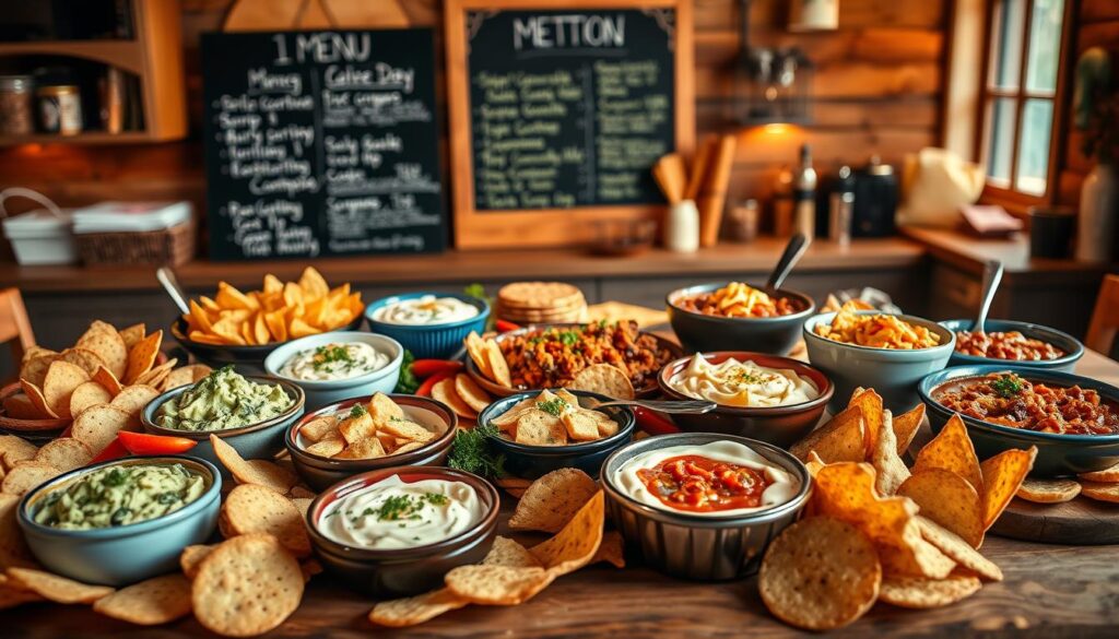 Super Bowl Party Dips and Tailgating Food