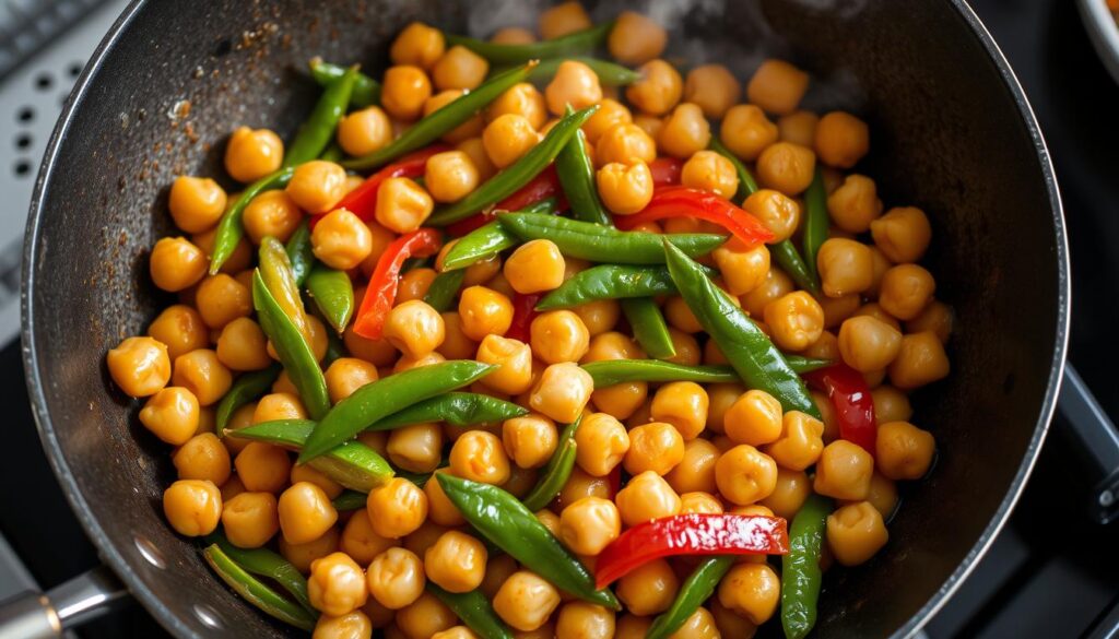 Vegan Chickpea Stir-Fry Daniel Fast Recipe