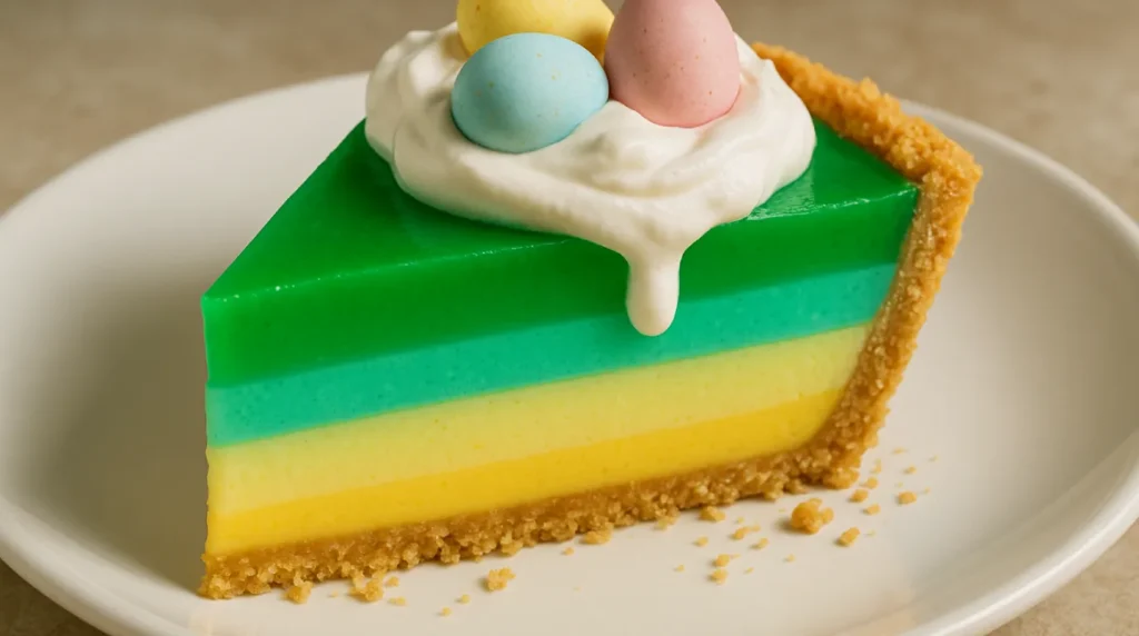 Easter Jell-O Pie