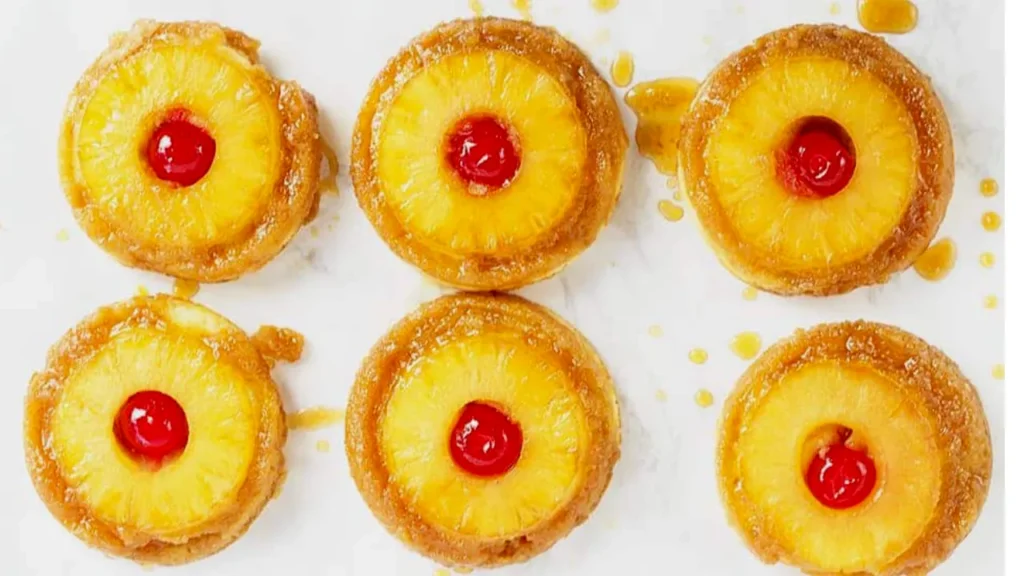 Pineapple Upside Down Cookies