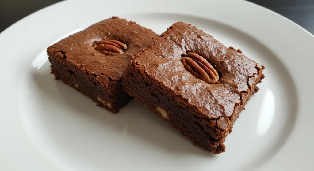 baking brownies from the inside out 